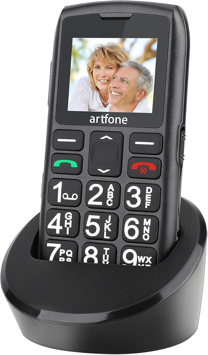 artfone Mobiltelefon Seniorenhandy mit großen Tasten und ohne Vertrag ...